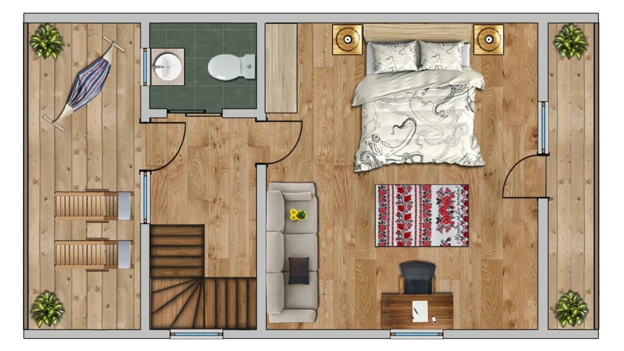 Magnolia Resort Chalets Vişeu de Sus Extérieur photo