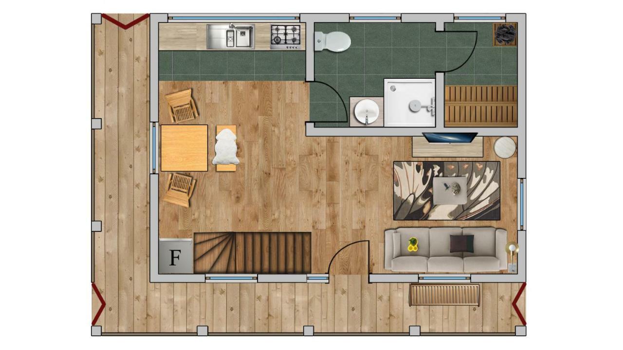 Magnolia Resort Chalets Vişeu de Sus Extérieur photo